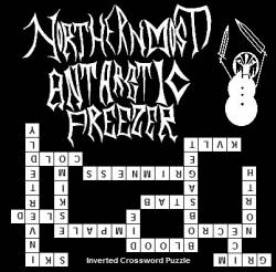 Northernmost Antarctic Freezer : Inverted Crossword Puzzle